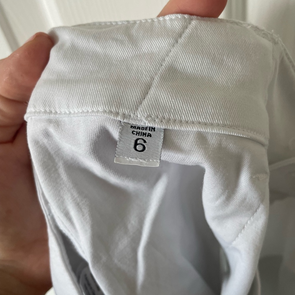 Ecru the Taylor White Shorts Size 6 0318 - Picture 8 of 9